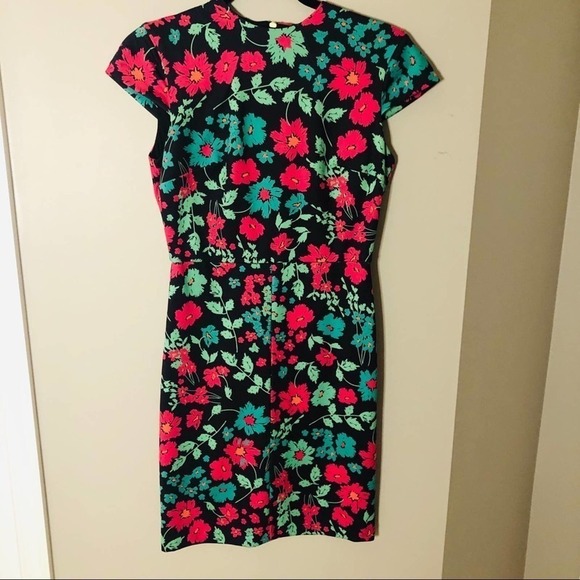 Alexia Admor Colorful Floral Sheath Dress Small - Picture 2 of 7